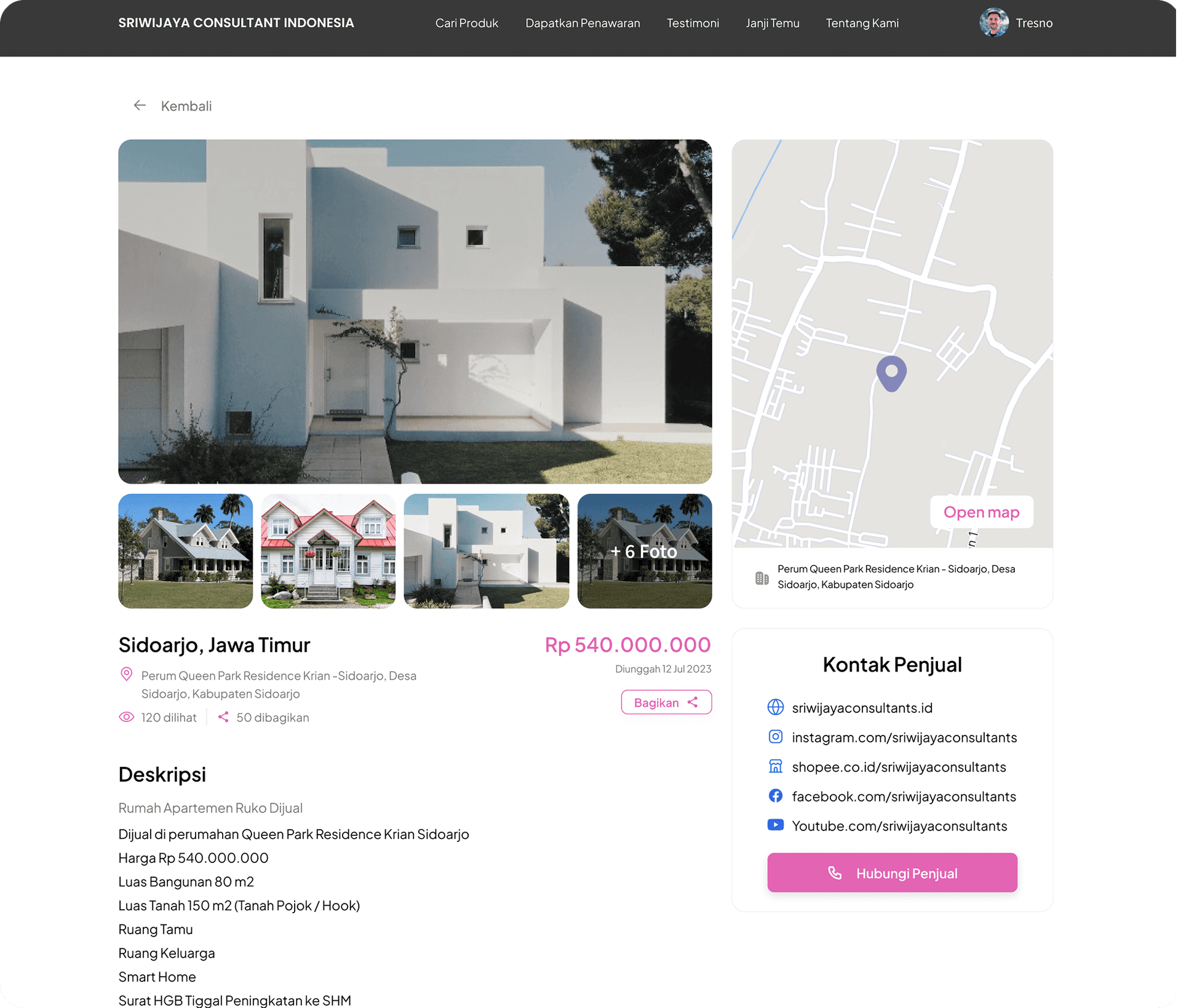 Sriwijaya Consultants Marketplace