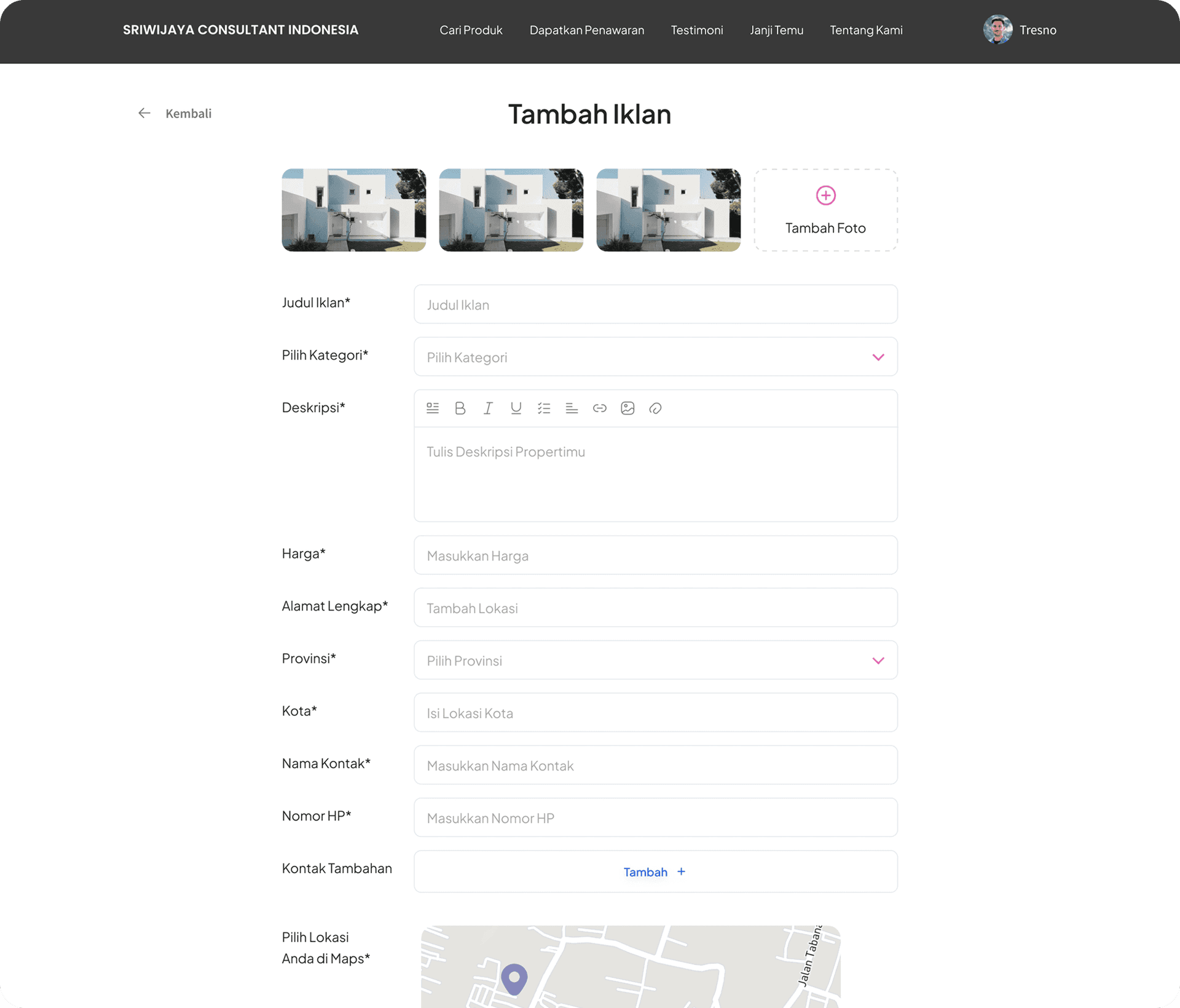 Sriwijaya Consultants Marketplace