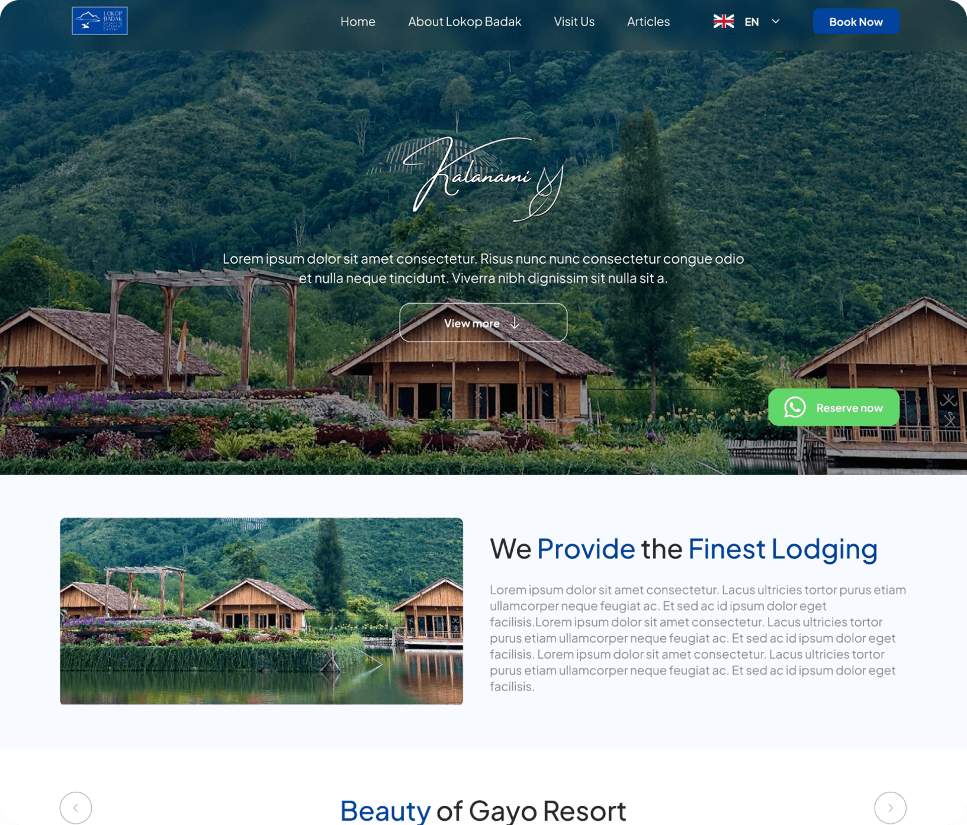 Lokop Badak Resort