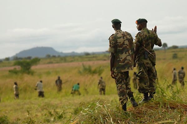 First Natural Fire 10 flights arrive in Uganda - US Army Africa - 091011